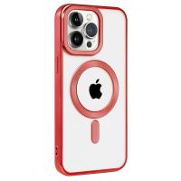 Newface iPhone 14 Pro Kılıf Kronos Magsafe Kapak - Kırmızı