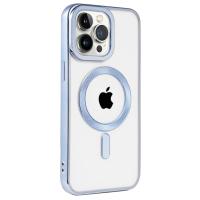 Newface iPhone 14 Pro Kılıf Kronos Magsafe Kapak - Sierra Blue