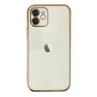 Newface iPhone 11 Kılıf Razer Lensli Silikon - Gold