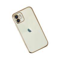 Newface iPhone 11 Kılıf Razer Lensli Silikon - Gold