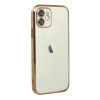 Newface iPhone 11 Kılıf Razer Lensli Silikon - Gold