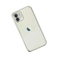 Newface iPhone 11 Kılıf Razer Lensli Silikon - Gümüş