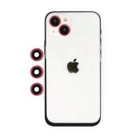 Newface iPhone 14 Shine Kamera Lens - Kırmızı