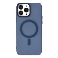 Newface iPhone 14 Pro Kılıf Lodos Magneticsafe Mat Kapak - Mavi