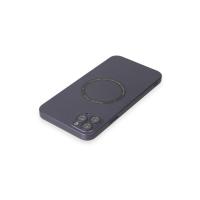 Newface iPhone 11 Pro Max Kılıf Jack Magneticsafe Lens Silikon - Mor
