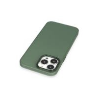 Newface iPhone 14 Pro Kılıf Modos Metal Kapak - Koyu Yeşil