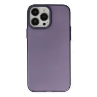 Newface iPhone 14 Pro Max Kılıf Modos Metal Kapak - Mor