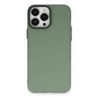 Newface iPhone 13 Pro Max Kılıf Modos Metal Kapak - Koyu Yeşil