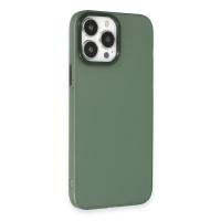 Newface iPhone 13 Pro Max Kılıf Modos Metal Kapak - Koyu Yeşil