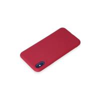 Newface iPhone X Kılıf First Silikon - Fuşya