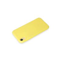 Newface iPhone XR Kılıf First Silikon - Sarı