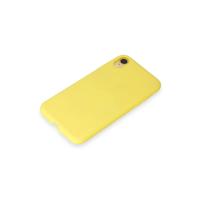Newface iPhone XR Kılıf First Silikon - Sarı
