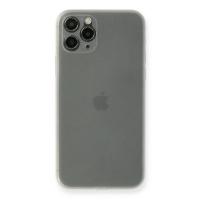 Newface iPhone 11 Pro Kılıf PP Ultra İnce Kapak - Beyaz