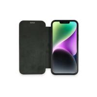 Newface iPhone 11 Kılıf Dolpin Kapaklı - Koyu Yeşil