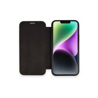 Newface iPhone 12 Kılıf Dolpin Kapaklı - Siyah