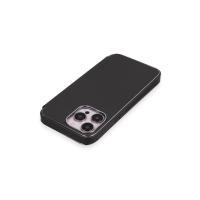 Newface iPhone 14 Pro Max Kılıf Dolpin Kapaklı - Siyah