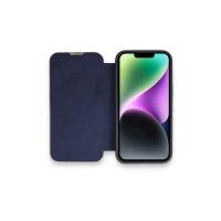 Newface iPhone 14 Pro Max Kılıf Dolpin Kapaklı - Lacivert