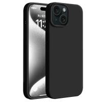 Newface iPhone 15 Kılıf First Silikon - Siyah