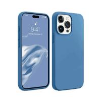 Newface iPhone 15 Pro Kılıf First Silikon - Mavi