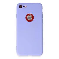 Newface iPhone 7 Kılıf First Silikon - Lila
