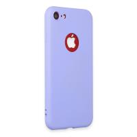 Newface iPhone 7 Kılıf First Silikon - Lila