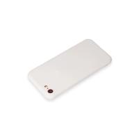 Newface iPhone 7 Kılıf First Silikon - Beyaz