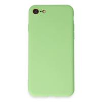 Newface iPhone 7 Kılıf First Silikon - Açık Yeşil