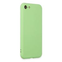 Newface iPhone 7 Kılıf First Silikon - Açık Yeşil