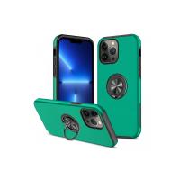 Newface iPhone 13 Pro Kılıf Elit Yüzüklü Kapak - Yeşil