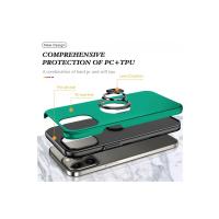 Newface iPhone 13 Pro Kılıf Elit Yüzüklü Kapak - Yeşil