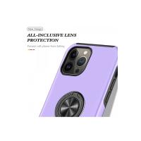 Newface iPhone 13 Pro Kılıf Elit Yüzüklü Kapak - Mor