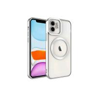 Newface iPhone 11 Kılıf Kross Magneticsafe Kapak - Titan Gri