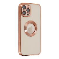 Newface iPhone 12 Pro Max Kılıf Slot Silikon - Rose Gold