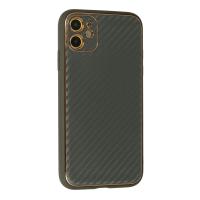 Newface iPhone 12 Kılıf Coco Karbon Silikon - Füme