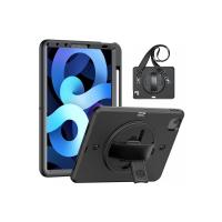 Newface iPad Pro 11 (2020) Kılıf Strap-C Otterbox Tablet Kapak - Siyah