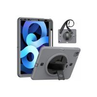 Newface iPad Pro 11 (2020) Kılıf Strap-C Otterbox Tablet Kapak - Gri