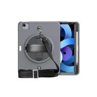 Newface iPad Pro 11 (2020) Kılıf Strap-C Otterbox Tablet Kapak - Gri