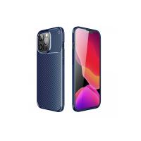 Newface iPhone 13 Pro Kılıf Auto Focus Karbon Kapak - Lacivert