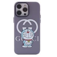 Newface iPhone 13 Pro Max Kılıf Prada Desenli Kapak - Prada Mor - 3