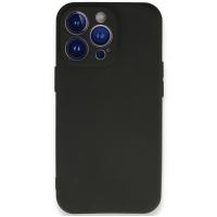 Newface iPhone 13 Pro Max Kılıf First Silikon - Siyah