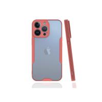 Newface iPhone 13 Pro Kılıf Platin Silikon - Pembe