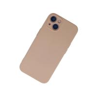 Newface iPhone 13 Mini Kılıf Nano içi Kadife Silikon - Pudra