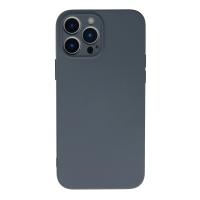 Newface iPhone 13 Pro Kılıf Nano içi Kadife Silikon - Gri