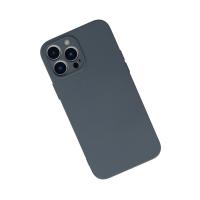 Newface iPhone 13 Pro Kılıf Nano içi Kadife Silikon - Gri