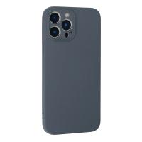 Newface iPhone 13 Pro Kılıf Nano içi Kadife Silikon - Gri