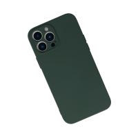 Newface iPhone 13 Pro Kılıf Nano içi Kadife Silikon - Koyu Yeşil