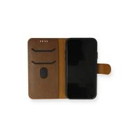 Newface iPhone 13 Mini Kılıf Trend S Plus Kapaklı Kılıf - Taba