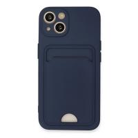 Newface iPhone 13 Kılıf Kelvin Kartvizitli Silikon - Lacivert