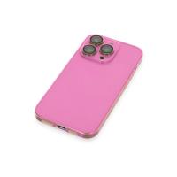 Newface iPhone 13 Pro Kılıf Armada Lensli Kapak - Pembe