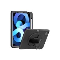 Newface iPad 2022 10.9 (10.nesil) Kılıf Hand Strap Tablet Kılıfı - Siyah